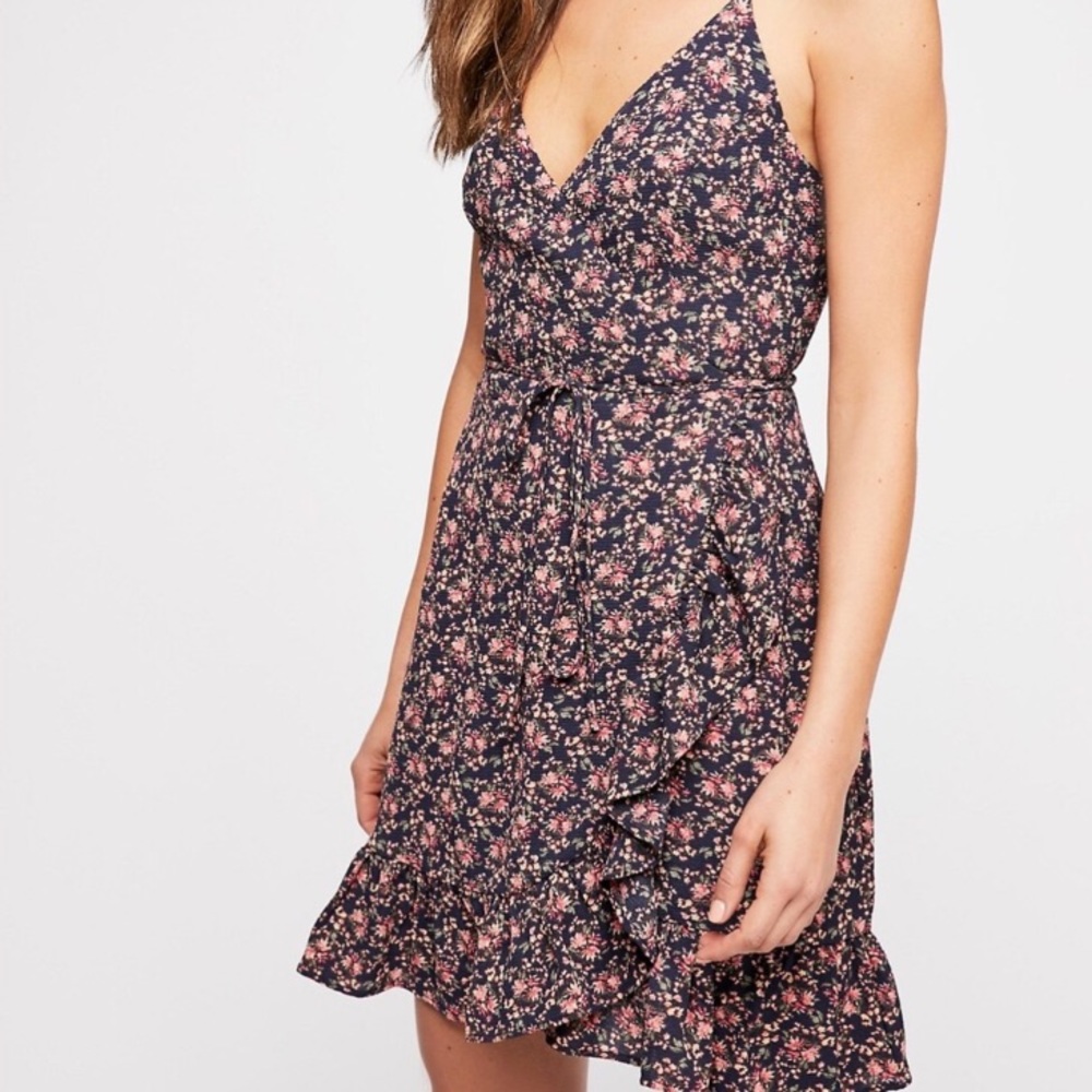 Adorable Free People Wrap Dress XS
